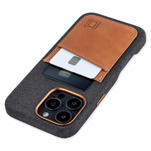 iPhone 16 Pro Max Fabric M2F Card Case [Light Brown]