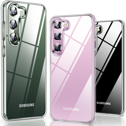 Entronix Case Compatible with Galaxy S21 Plus - [Hard Back] Clear Cover