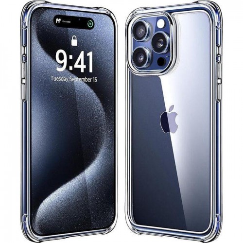Entronix Case Compatible with iPhone 16 Pro - [Flexible] TPU Clear
