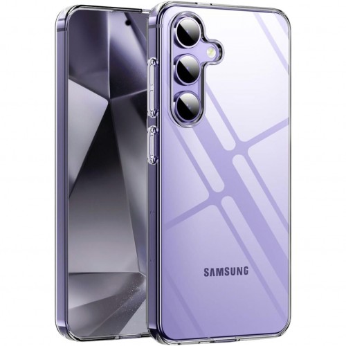 Entronix Case Compatible with Galaxy S24 Plus - [Hard Back] Clear Cover