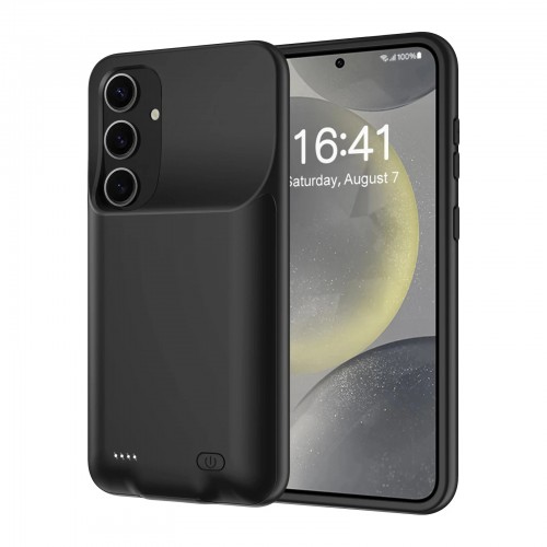 Entronix Case Compatible with Galaxy S24 - [10000mAh] Charging Powerbank Cover